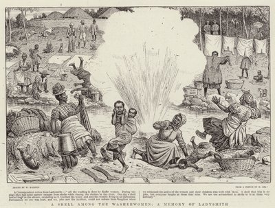Shell between the Washerwomen, A Memory of Ladysmith od William Ralston